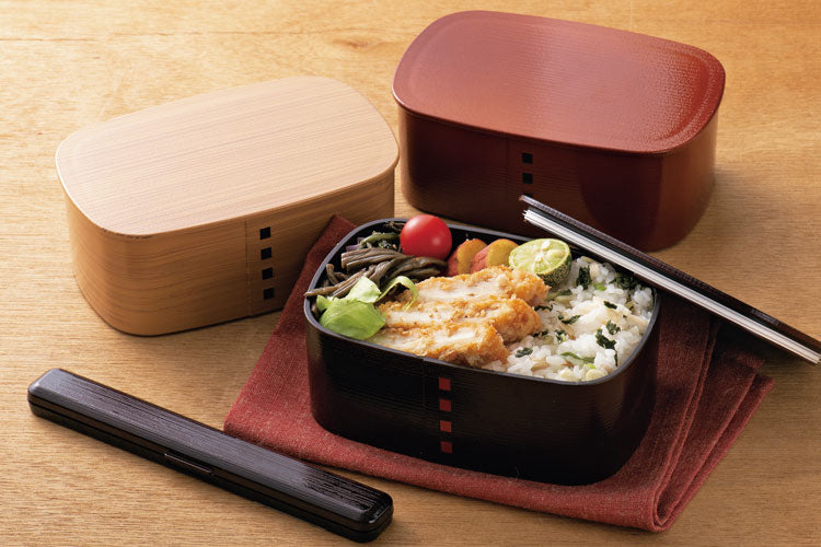 Hinoki einstöckiges Bento 700ml