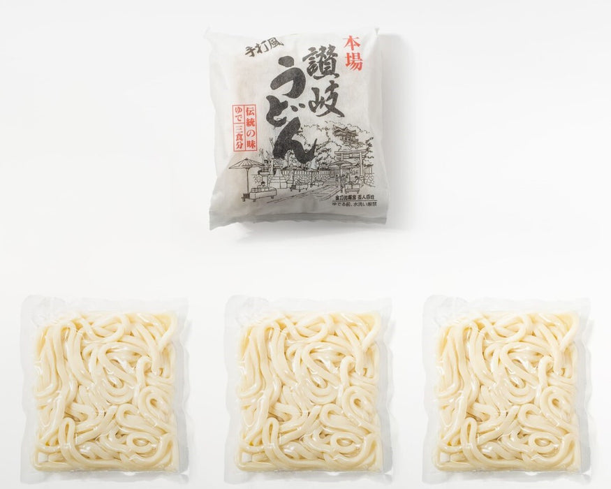 Sanuki Shokuhin - Udon Wheat Noodles 3x200g