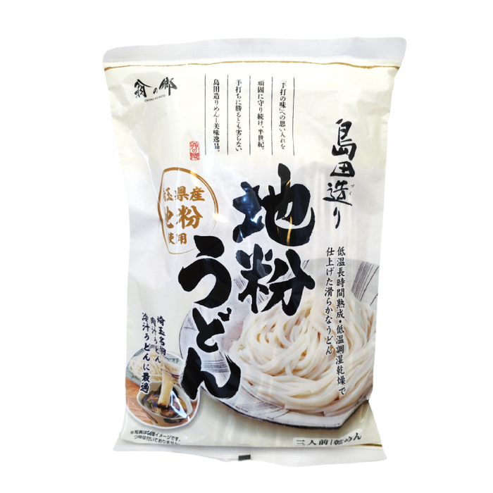 Iwasaki Shokuhin – Udon Jigona, hergestellt von Shimada, 330 g