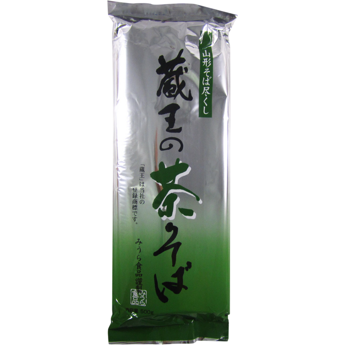 Miura - Soba Noodles con té verde 500g