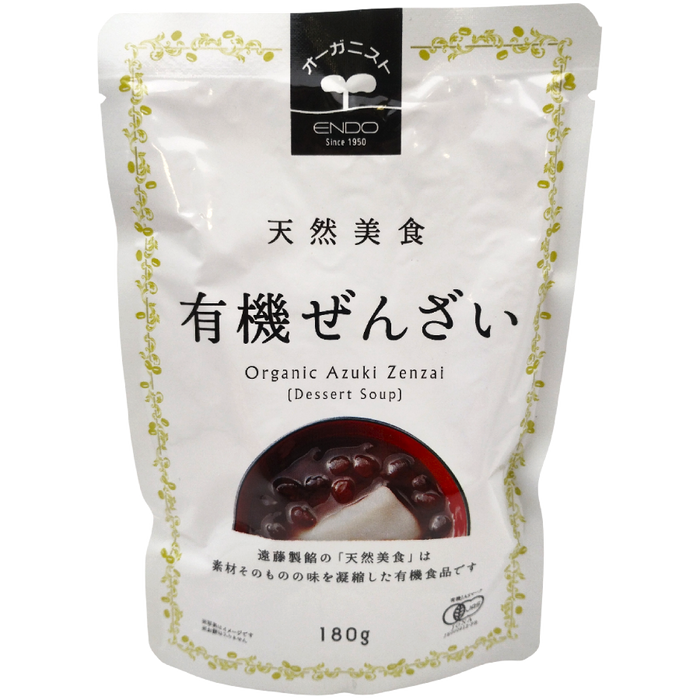 遠藤製餡  -  オーガニックぜんざい 180g