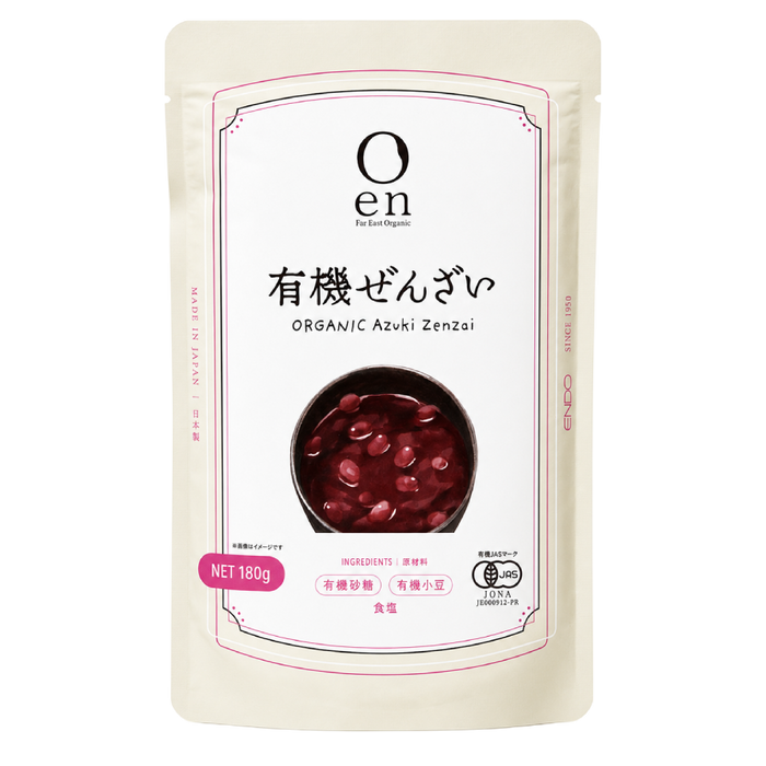 Endo Seian - Organic Azuki Red Bean Zenzai 180g