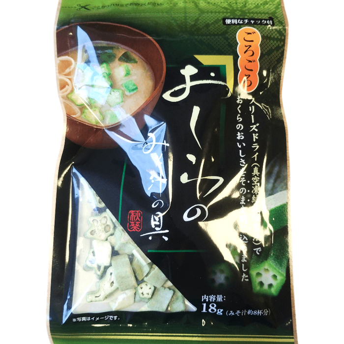 ジャパンスパイス　ごろごろおくらの味噌汁の具 18g