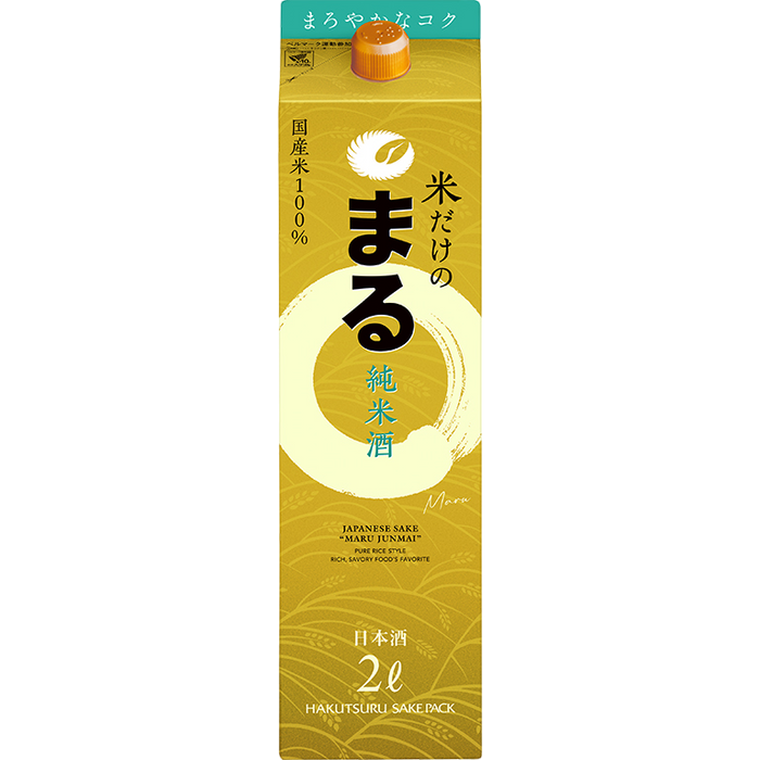 Hakutsuru - KOME DAKE NO MARU JUNMAISHU 13,5% 2L