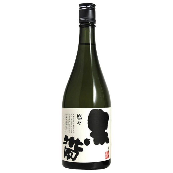 福光屋 - 　純米　黒帯　悠々　720ml 15％ 