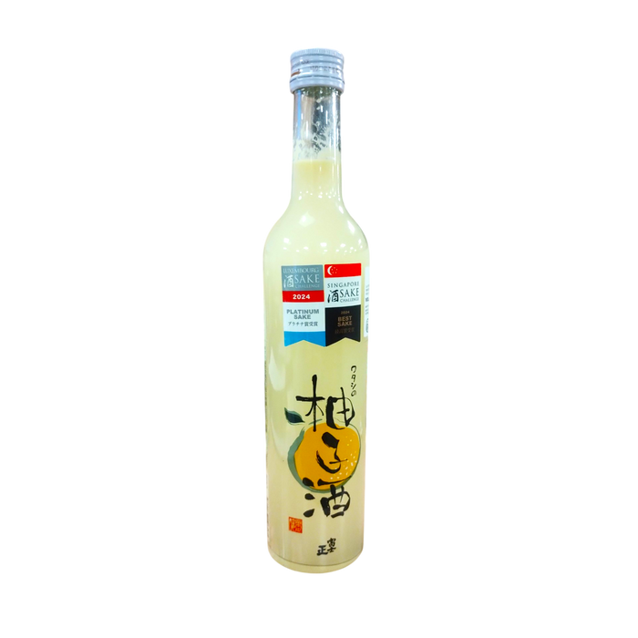 富士正酒造　日本酒仕込　ワタシの柚子酒　５％ 500ml