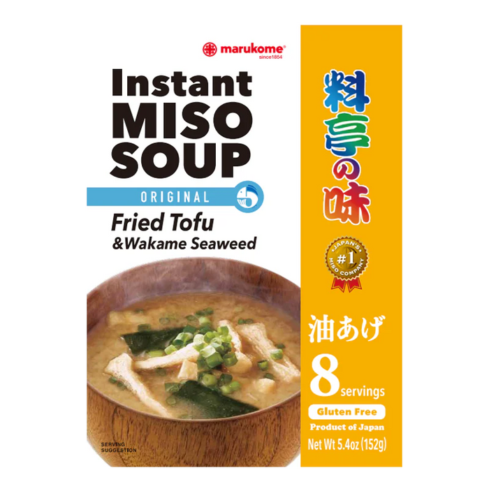 マルコメ　即席料亭の味油揚８食 152g