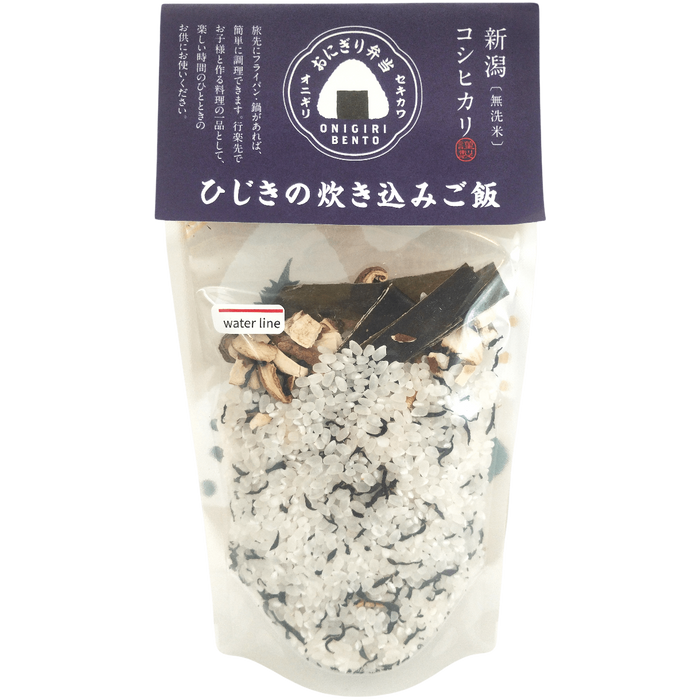Sekikawa - Takikomi Gohan con algas hijiki 106g