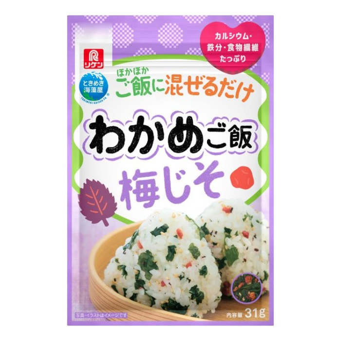 Riken – Furikake Wakame-Algen mit Pflaume und rotem Shiso 31G