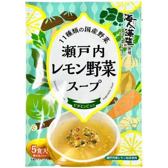 Nitto Shokuhin - Setouchi Zitronen-Gemüsesuppe 5x8,5g