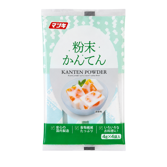 Matsuki - Poudre de agar agar 4x4g