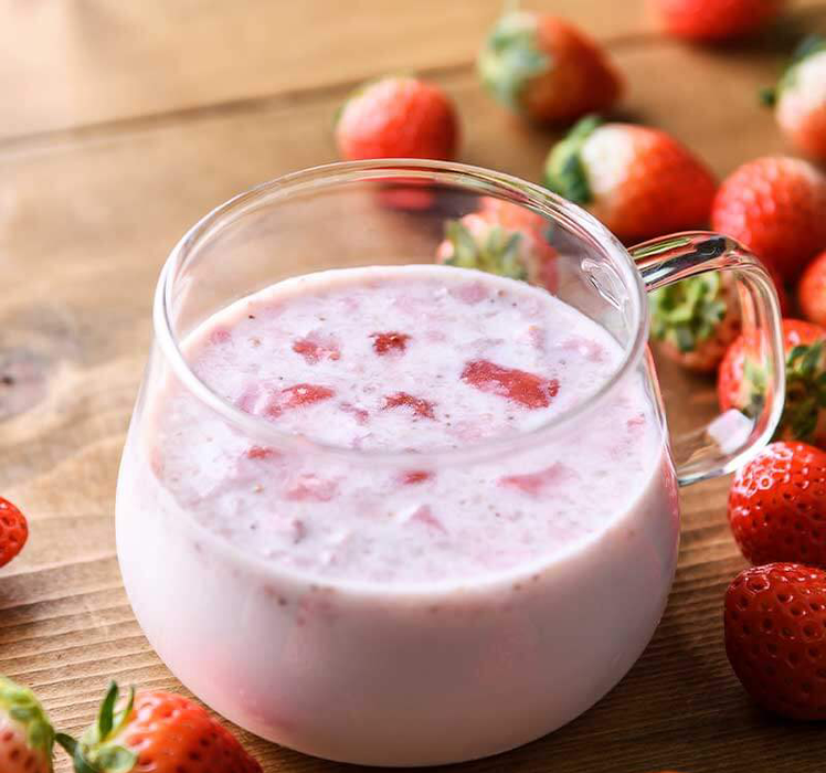 Azusacfoods - Preparado de postre con trozos de fresa 2x8g