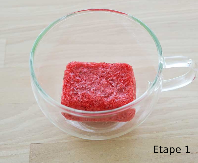 Azusacfoods - Preparado de postre con trozos de fresa 2x8g