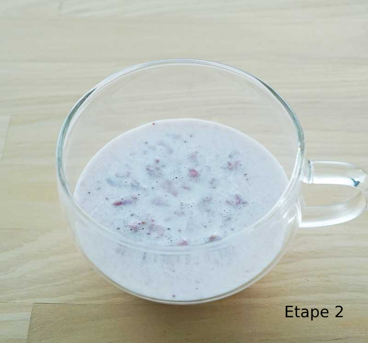 Azusacfoods - Preparado de postre con trozos de fresa 2x8g