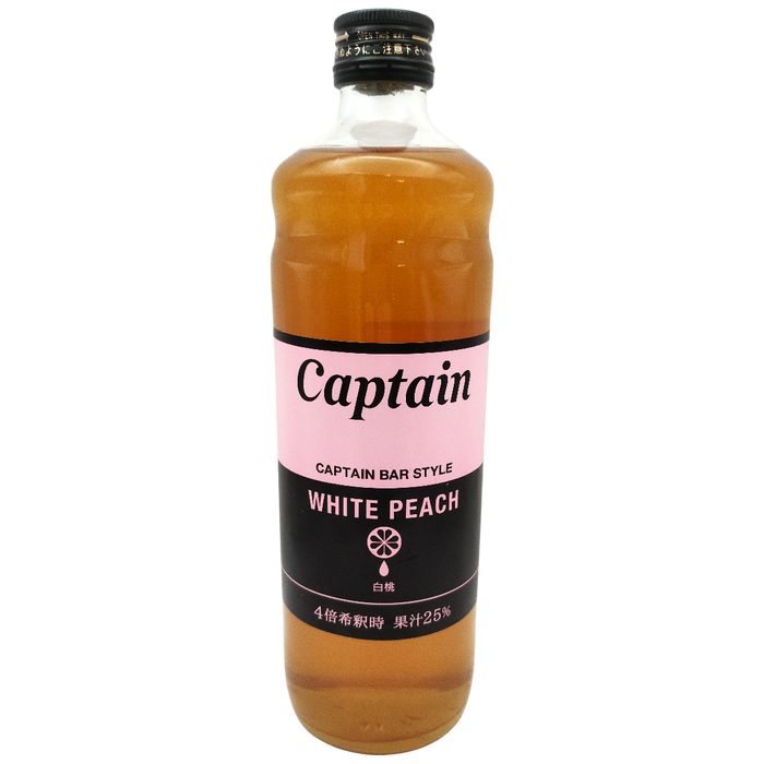 中村商店  -  キャプテン白桃 600ml