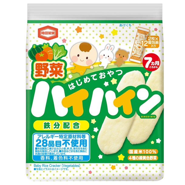 Kameda - Senbei mit Gemüse für Baby 40g