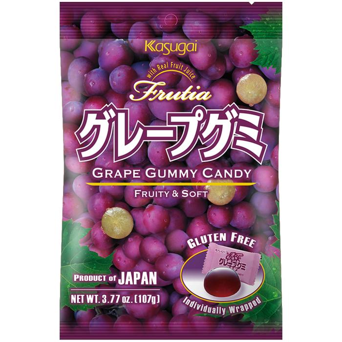 Kasugai - Geleebonbon mit Traubengeschmack 107g
