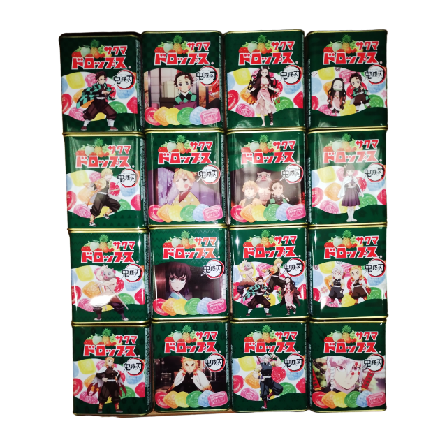 サクマ　缶ドロップス（鬼滅の刃デザイン） 71g