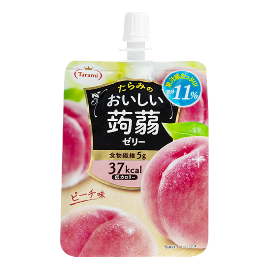 Tarami - Gelatinas de konjac Sabor Melocotón 150 g
