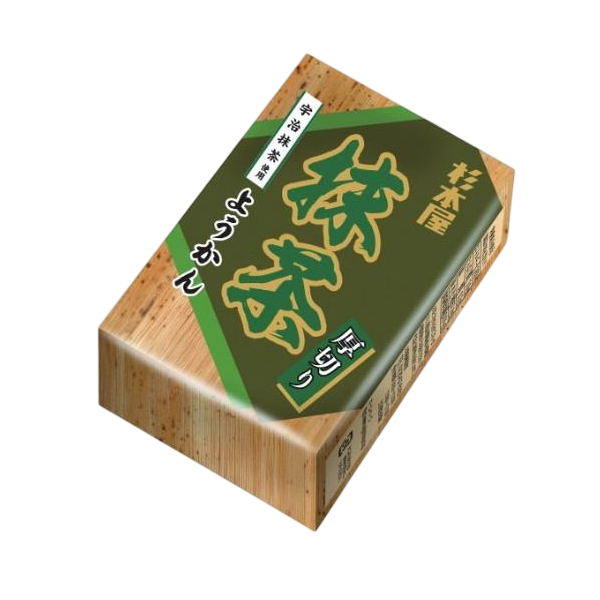 杉本屋　厚切り羊かん抹茶 150g