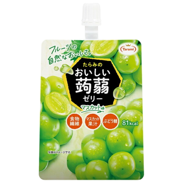 Tarami - Gelée de konjac au raisin Muscat 150g