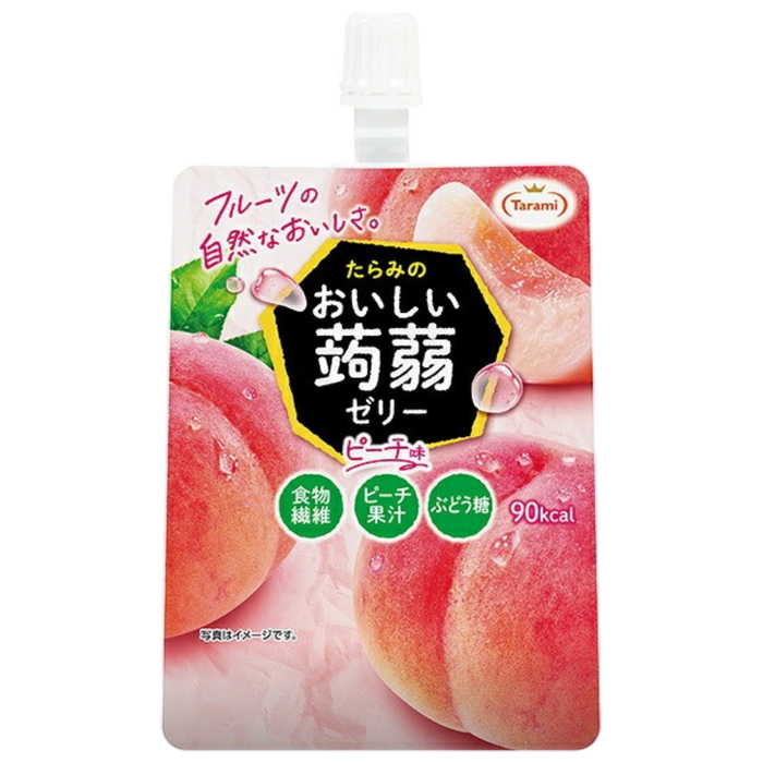 Tarami - Gelée de konjac pêche 150g