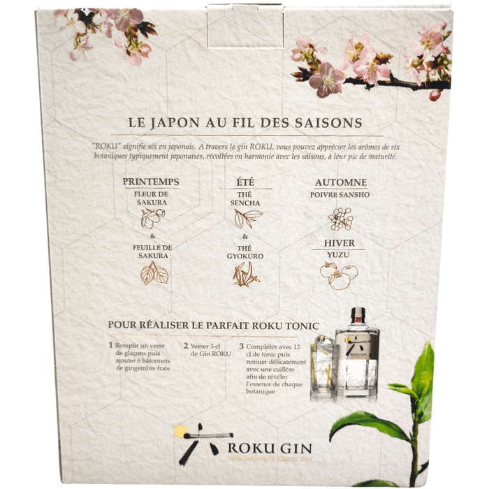 Suntory - Roku Gin Geschenkset 700 ml