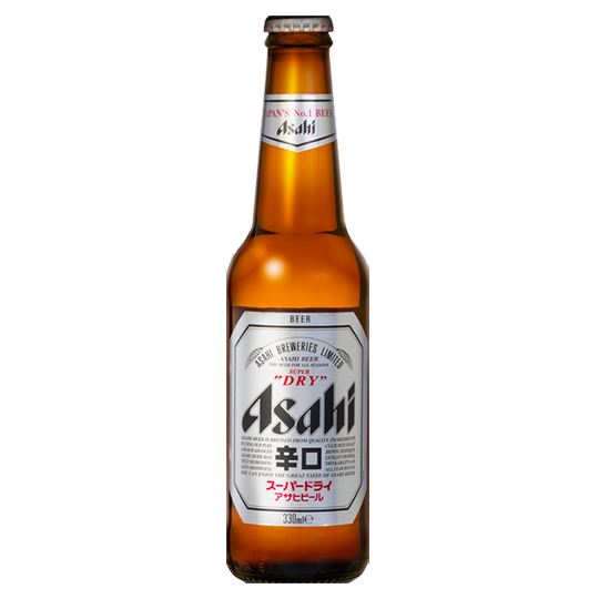 アサヒ　スーパードライ　ボトル 5% 330 ml