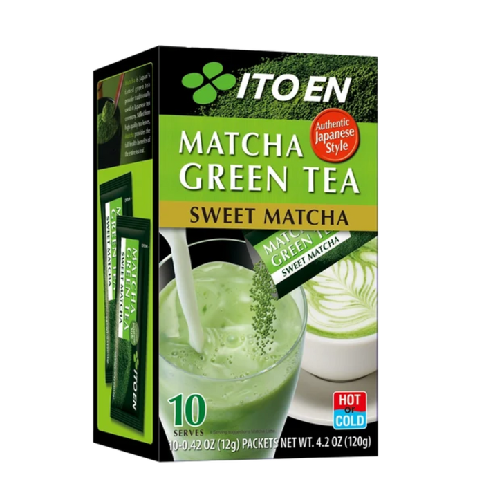 Ito En - Sweet Matcha Thé Vert Matcha Sucré en Stick 10x12g