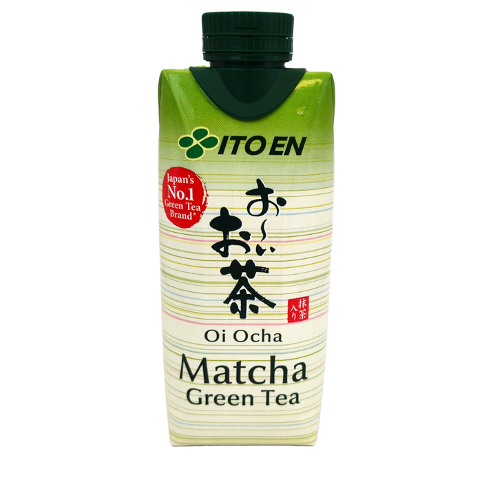 Ito En - Oi Ocha Green Tea with Unsweetened Matcha in Brick 330ml
