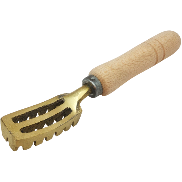 Escamador de latón (tamaño mediano) 18.5 cm