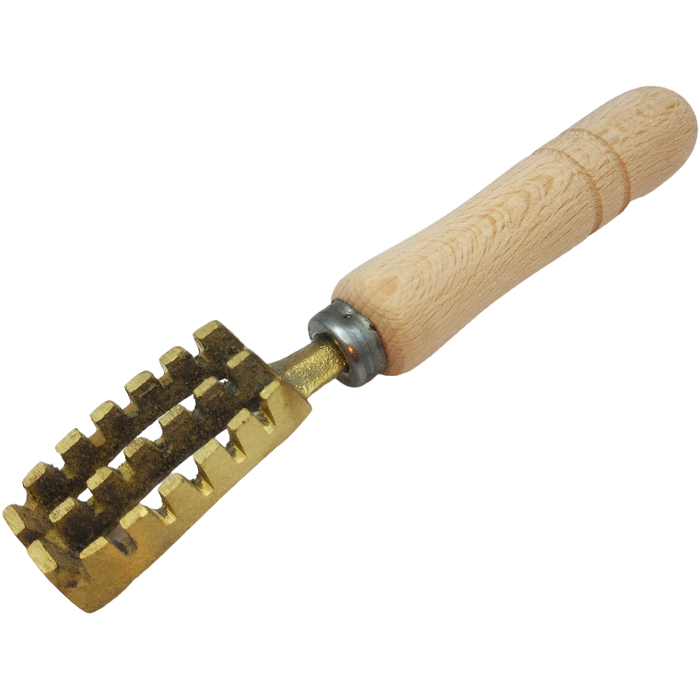 Escamador de latón (tamaño mediano) 18.5 cm