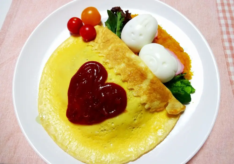 Rabbit and Bear hard-boiled egg mold