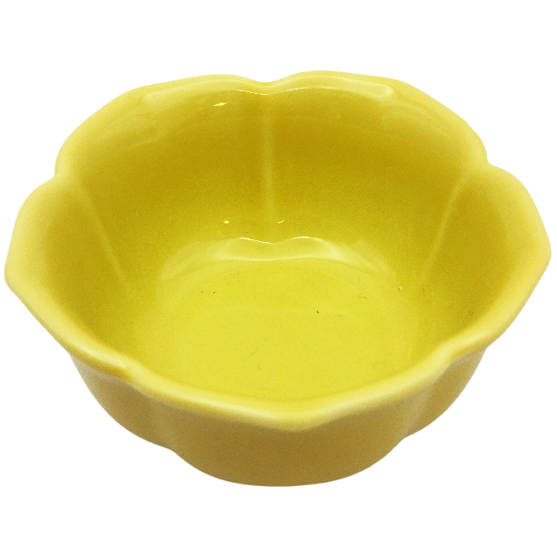 桔梗形珍味黄  6.4x3.3cm
