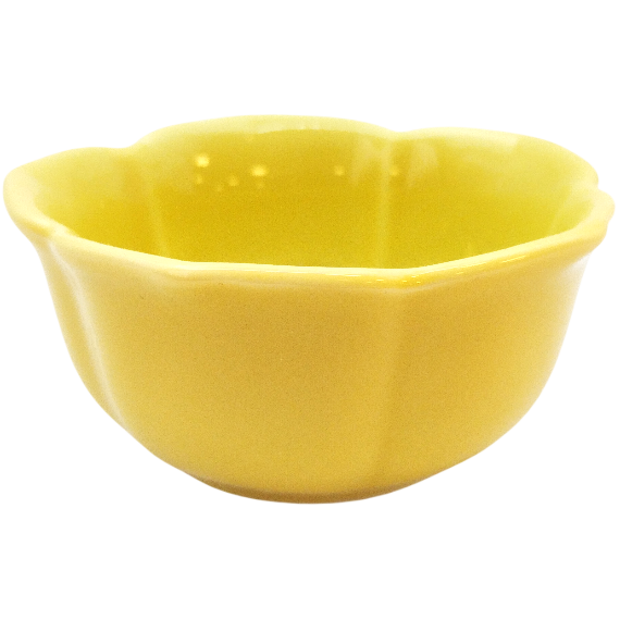 桔梗形珍味黄  6.4x3.3cm