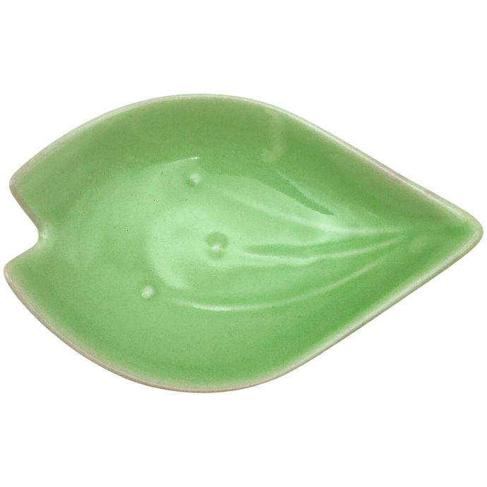 Hiwa Grüne Kirschblüte Kleine Schale 8,6×5,7x1,6 cm