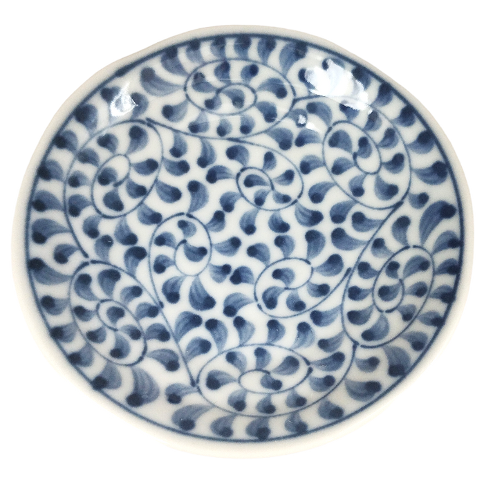 Mini Gunjou Karakusa Porzellanschale 9,8 x 2 cm