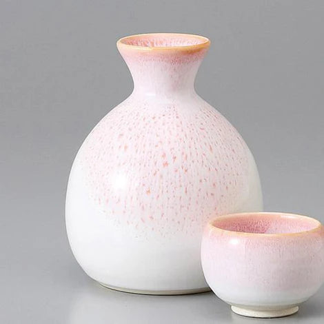 Floating Cherry Blossoms Round Sake Carafe 300ml