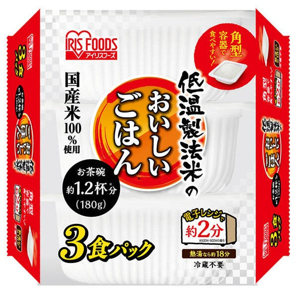 Iris Oyama Teion Seiho May No Oshiigohan Kokusanmai 100% -3x180 g