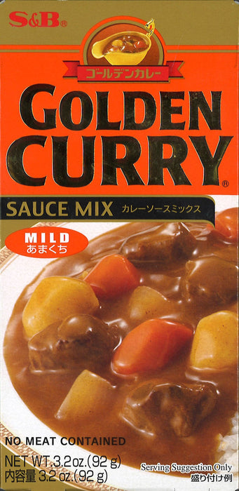 S&B - Golden Curry Mild Spicy Amakuchi 92g