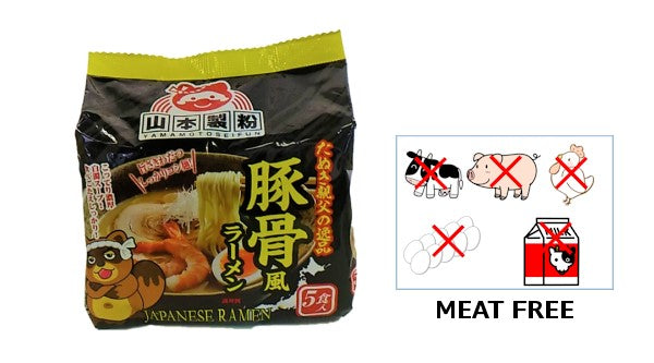 山本 - 袋 たぬき親父の逸品 豚骨風ラーメン5x90g