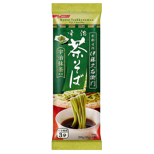 日清製粉WELNA　宇治茶そば 200g