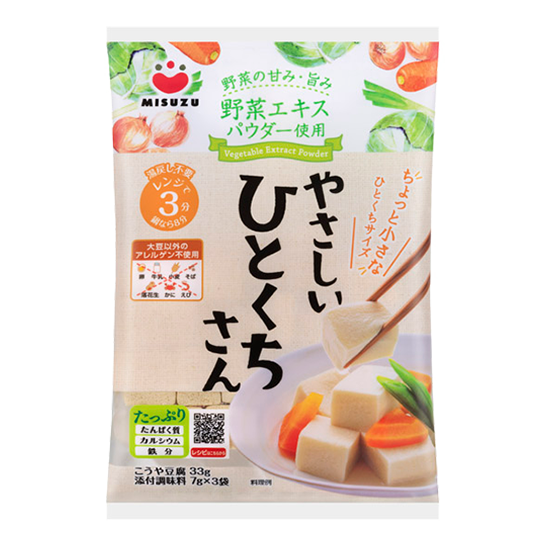 Tofu deshidratado asistido a 66 g
