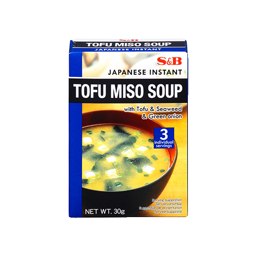 S&B - Sopa de tofu de miso instantáneo japonés 30g