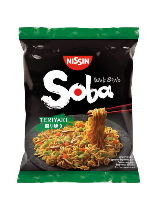 Nissin sprang Nudeln Yakisoba Bag Teriyaki 110 g