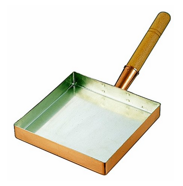 Pôel pour Tamagoyaki en cuivre